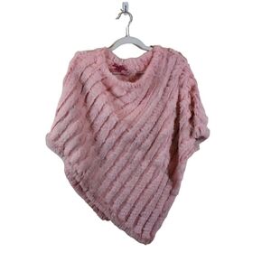 🥸 LACE Ladies Faux Fir Pancho